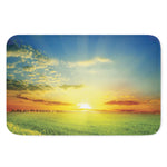 Sunrise Meadow Print Indoor Door Mat