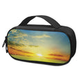 Sunrise Meadow Print Portable Cooler Travel Case