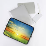 Sunrise Meadow Print Laptop Sleeve