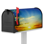 Sunrise Meadow Print Mailbox Cover