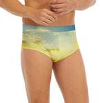 Sunrise Meadow Print Men's Briefs