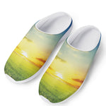 Sunrise Meadow Print Mesh Casual Shoes