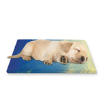 Sunrise Meadow Print Pet Cooling Mat Cover