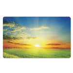 Sunrise Meadow Print Polyester Doormat
