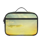Sunrise Meadow Print Portable Lunch Bag