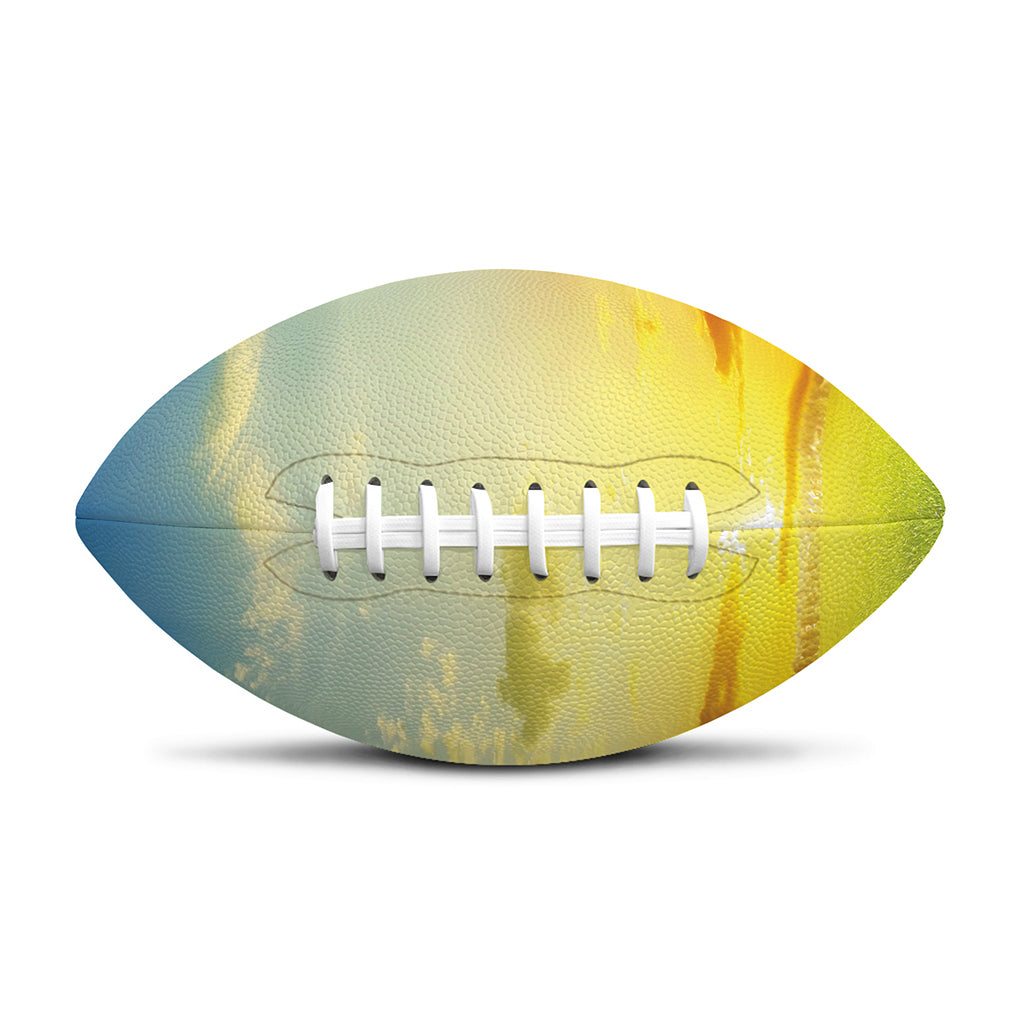 Sunrise Meadow Print Rugby Ball