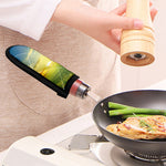 Sunrise Meadow Print Skillet Handle Cover