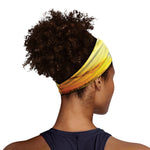 Sunrise Meadow Print Sports Headband