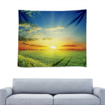 Sunrise Meadow Print Tapestry