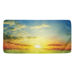Sunrise Meadow Print Towel