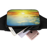 Sunrise Meadow Print Waist Bag