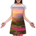 Sunrise Mountain Print Adjustable Apron