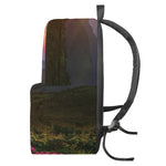 Sunrise Mountain Print Backpack