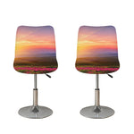 Sunrise Mountain Print Bar Stool Covers