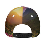 Sunrise Mountain Print Baseball Cap