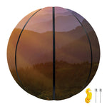 Sunrise Mountain Print Basketball