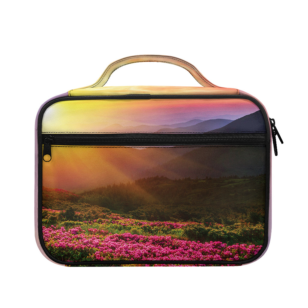 Sunrise Mountain Print Briefcase Bible Bag