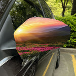Sunrise Mountain Print Car Side Mirror Covers