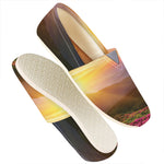 Sunrise Mountain Print Casual Shoes
