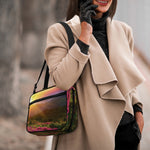Sunrise Mountain Print Double Strap Bible Bag