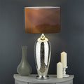 Sunrise Mountain Print Drum Lamp Shade
