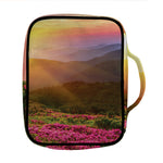 Sunrise Mountain Print Front Pocket Bible Bag