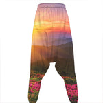 Sunrise Mountain Print Hammer Pants