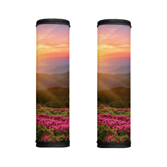 Sunrise Mountain Print Handle Covers