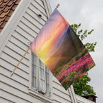 Sunrise Mountain Print House Flag