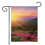 Sunrise Mountain Print House Flag