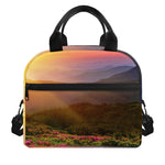 Sunrise Mountain Print Insulated Lunch Bag
