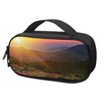 Sunrise Mountain Print Insulin Cooler Travel Case