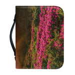 Sunrise Mountain Print Leather Bible Cover