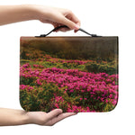 Sunrise Mountain Print Leather Bible Cover