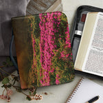 Sunrise Mountain Print Leather Bible Cover
