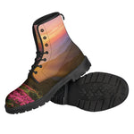 Sunrise Mountain Print Backpack