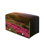 Sunrise Mountain Print Leather Tissue Box Cover