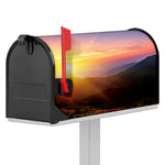 Sunrise Mountain Print Mailbox Cover