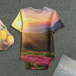 Sunrise Mountain Print Men's Bodysuit
