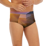 Sunrise Mountain Print Men's Briefs