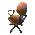Sunrise Mountain Print Office Chair Cover