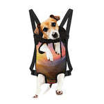 Sunrise Mountain Print Pet Carrier Backpack