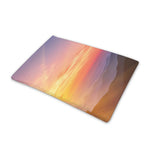 Sunrise Mountain Print Pet Cooling Mat Cover
