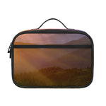 Sunrise Mountain Print Portable Lunch Bag