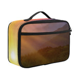 Sunrise Mountain Print Portable Lunch Bag