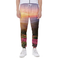 Sunrise Mountain Print Joggers