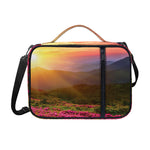 Sunrise Mountain Print Shoulder Strap Bible Bag