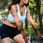 Sunrise Mountain Print Sun Protection Arm Sleeves