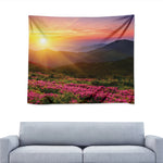 Sunrise Mountain Print Tapestry