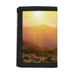 Sunrise Mountain Print Trifold Wallet
